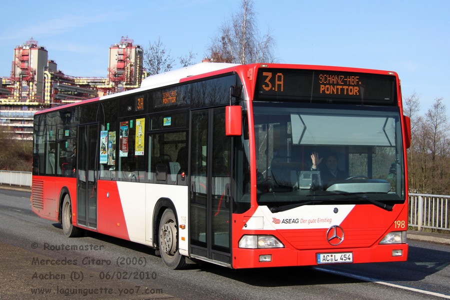 Северный Рейн-Вестфалия, Mercedes-Benz O530 Citaro № 198