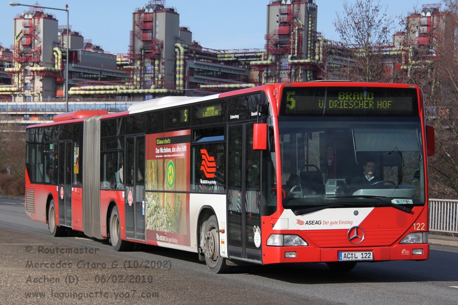 Северный Рейн-Вестфалия, Mercedes-Benz O530G Citaro G № 122