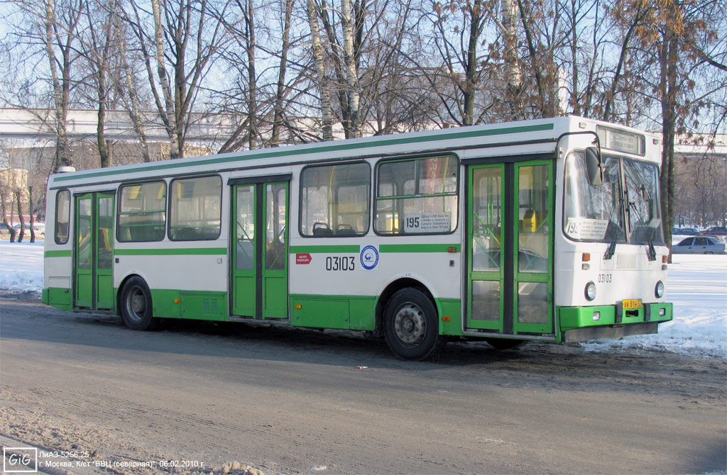 Moskwa, LiAZ-5256.25 Nr 03103