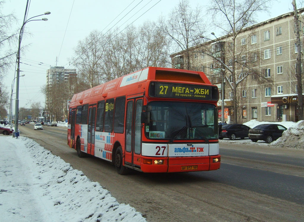 Свердловская область, DAB Citybus 15-1200C LPG № ВР 017 66