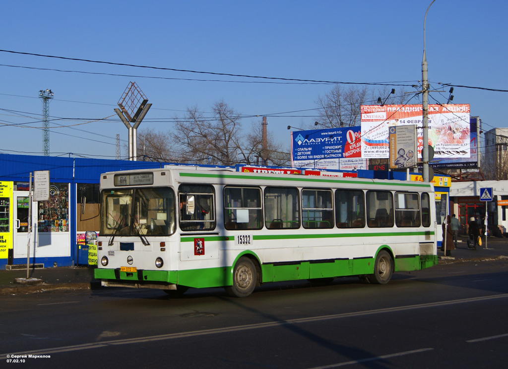 Москва, ЛиАЗ-5256.25 № 15332