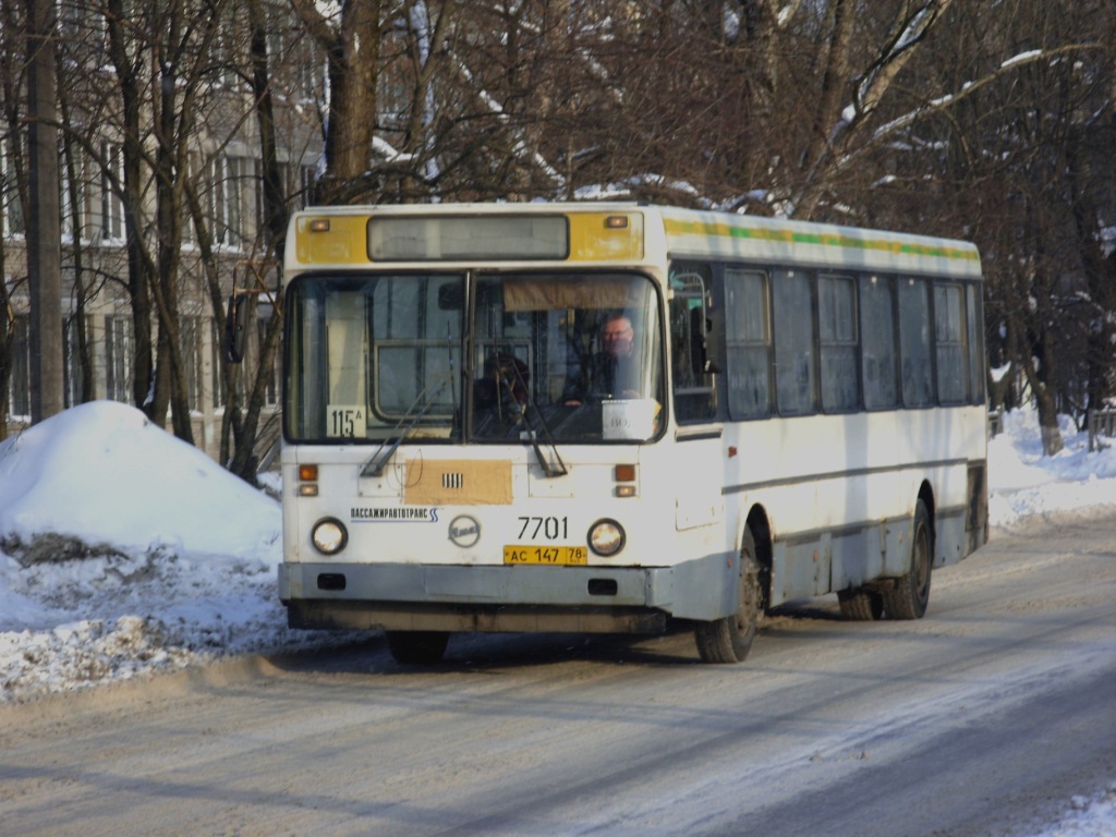 Санкт-Петербург, ЛиАЗ-5256.00 № 7701