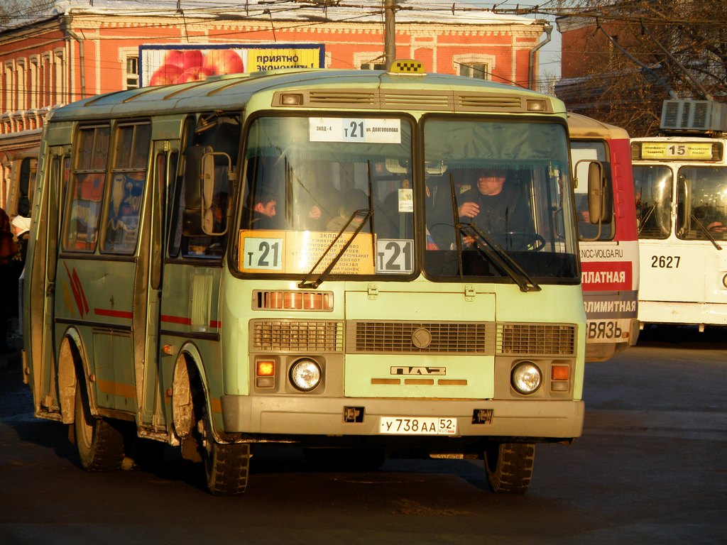 Нижегородская область, ПАЗ-32054 № У 738 АА 52