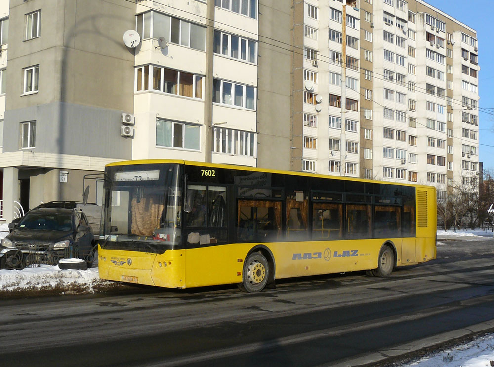 Киев, ЛАЗ A183D1 № 7602