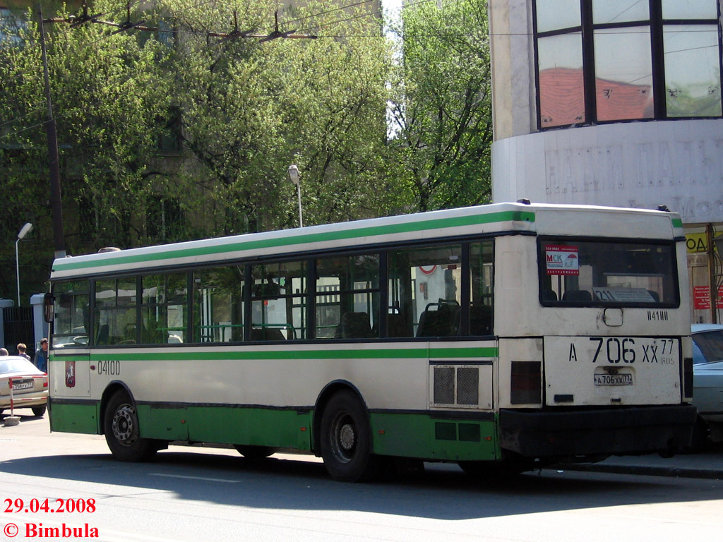 Москва, Ikarus 415.33 № 04100