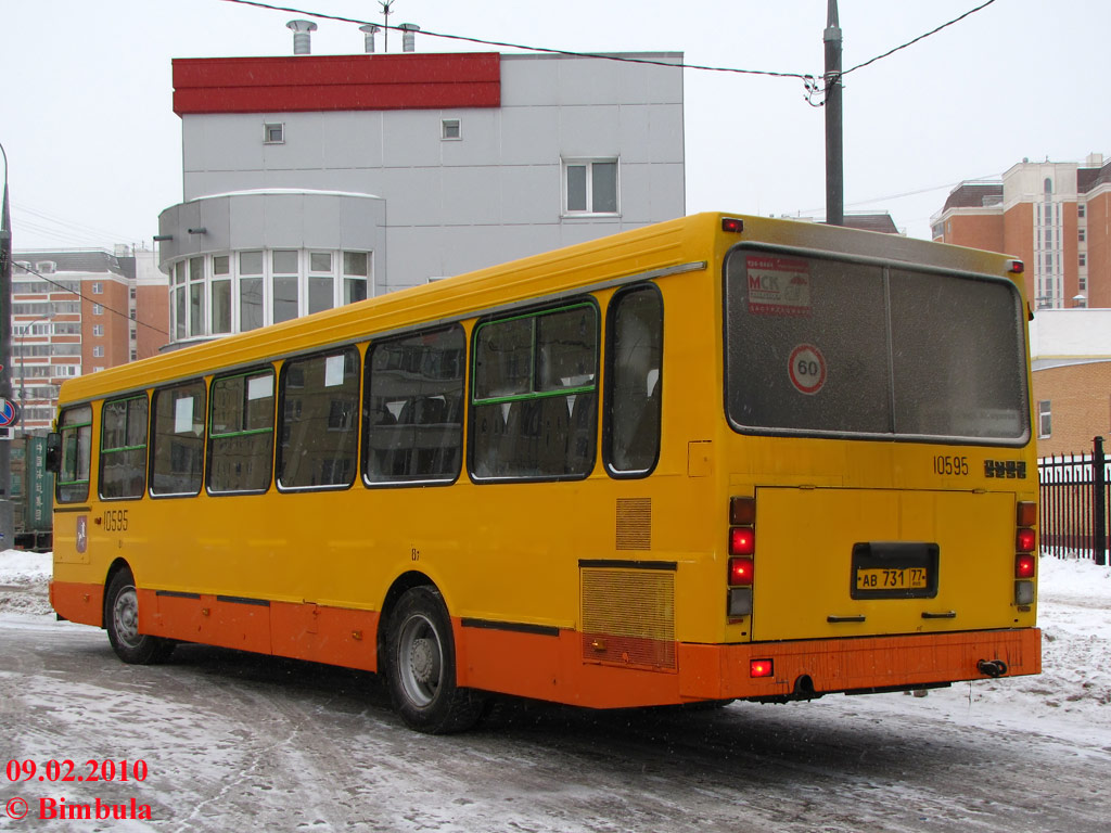 Москва, ЛиАЗ-5256.25-11 № 10595