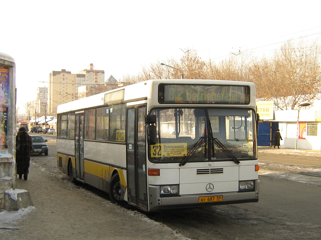 Пермский край, Mercedes-Benz O405 № АУ 687 59