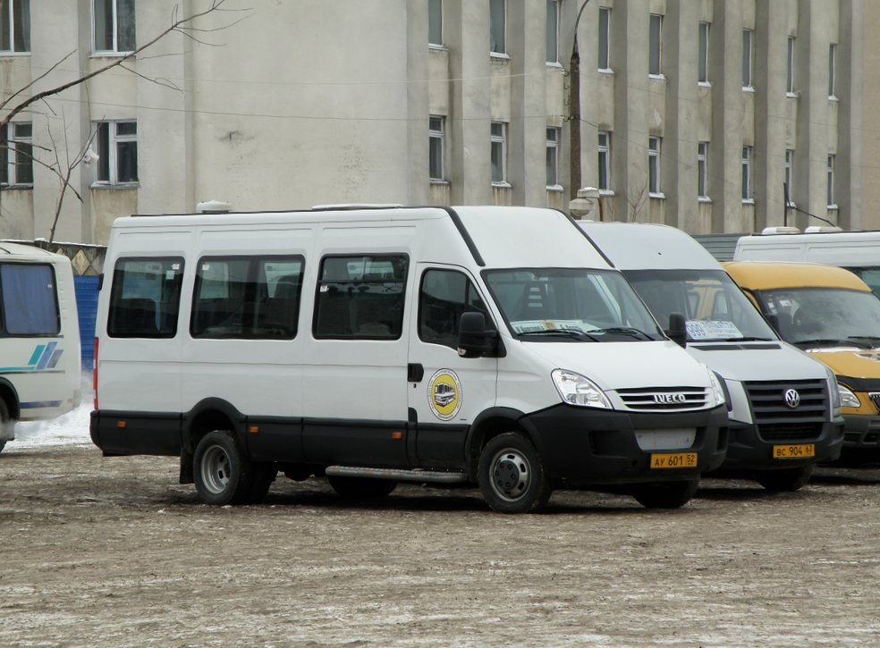 Нижегородская область, София (IVECO Daily 50C15V) № АУ 601 52