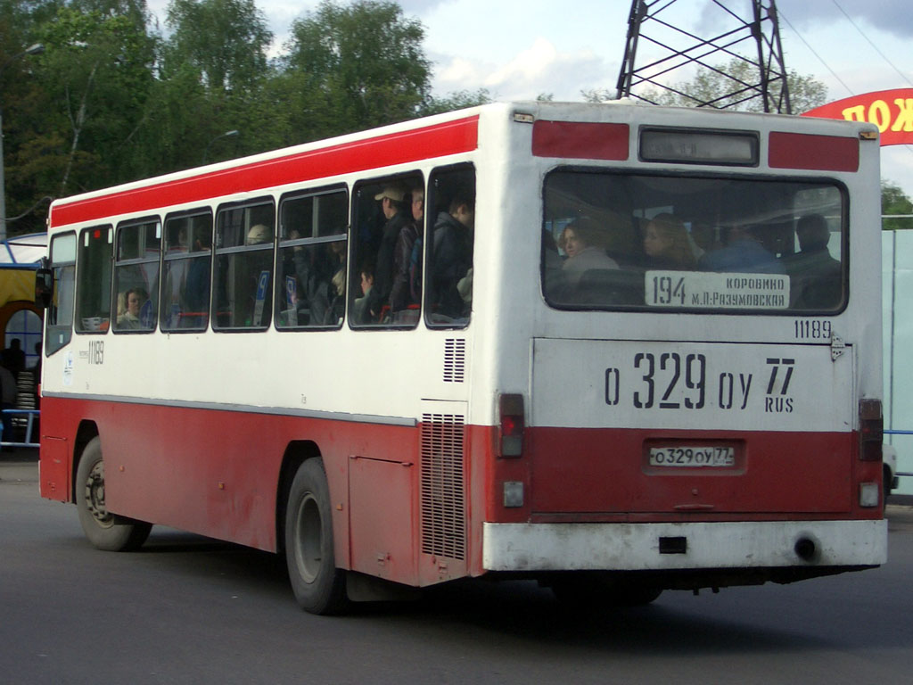 Москва, Mercedes-Benz O325 № 11189