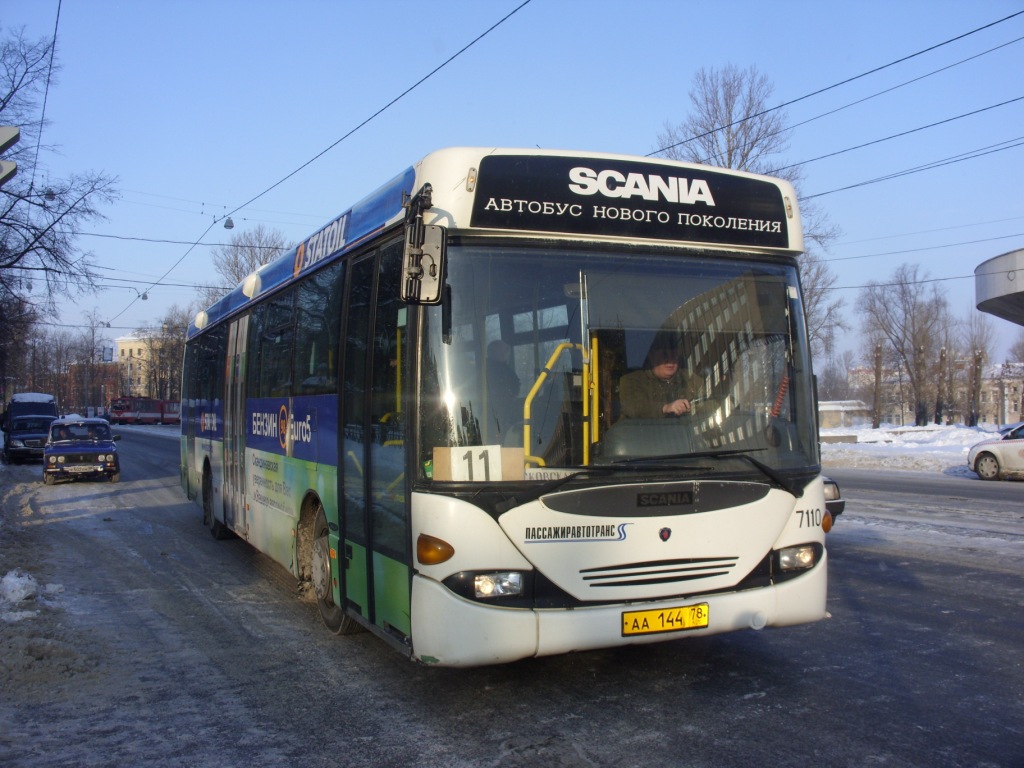 Санкт-Петербург, Scania OmniLink I (Скания-Питер) № 7110