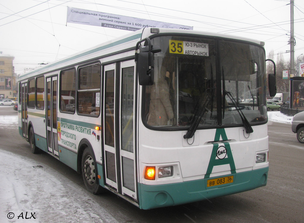 Voronezh region, LiAZ-5256.36 Nr. ВВ 083 36