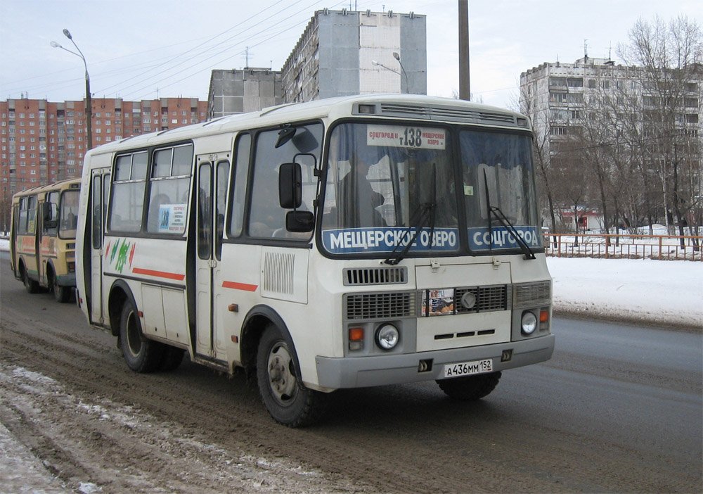 Нижегородская область, ПАЗ-32054 № А 436 ММ 152