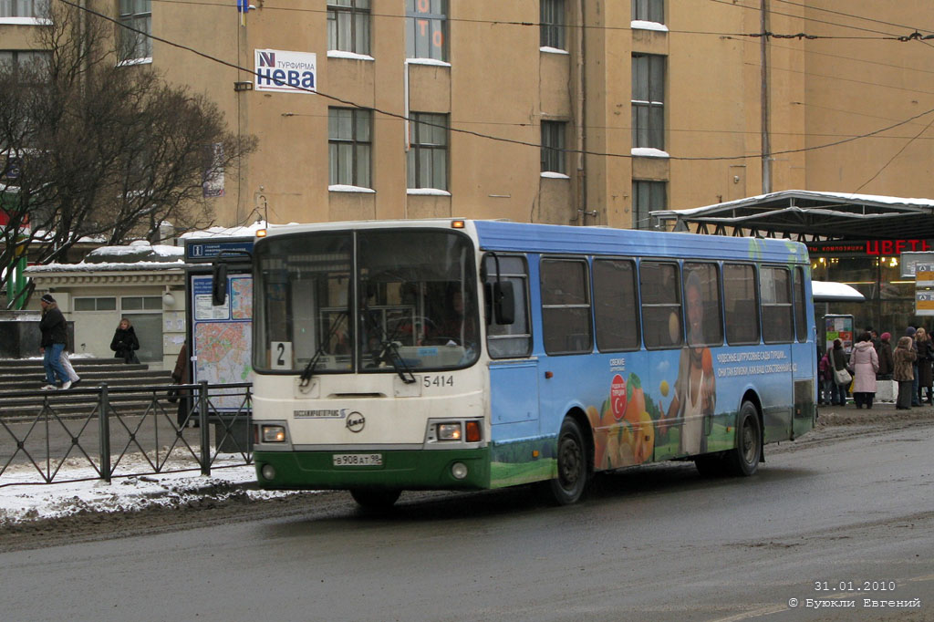 Санкт-Петербург, ЛиАЗ-5256.25 № 5414