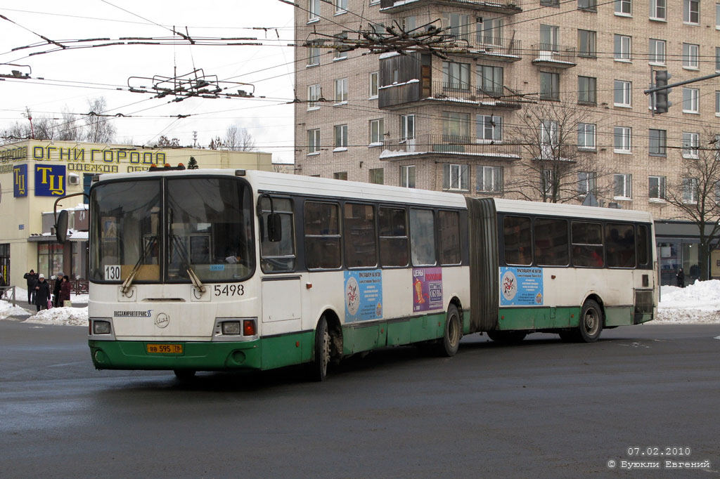 Санкт-Петербург, ЛиАЗ-6212.00 № 5498