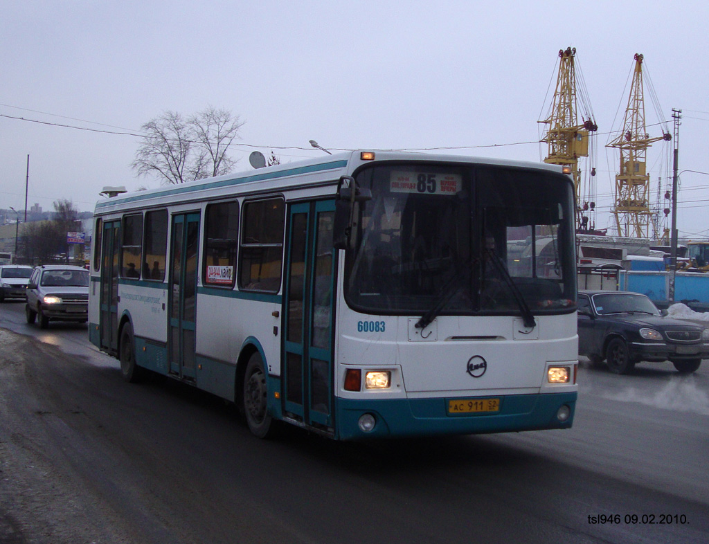 Nizhegorodskaya region, LiAZ-5293.00 № 60083