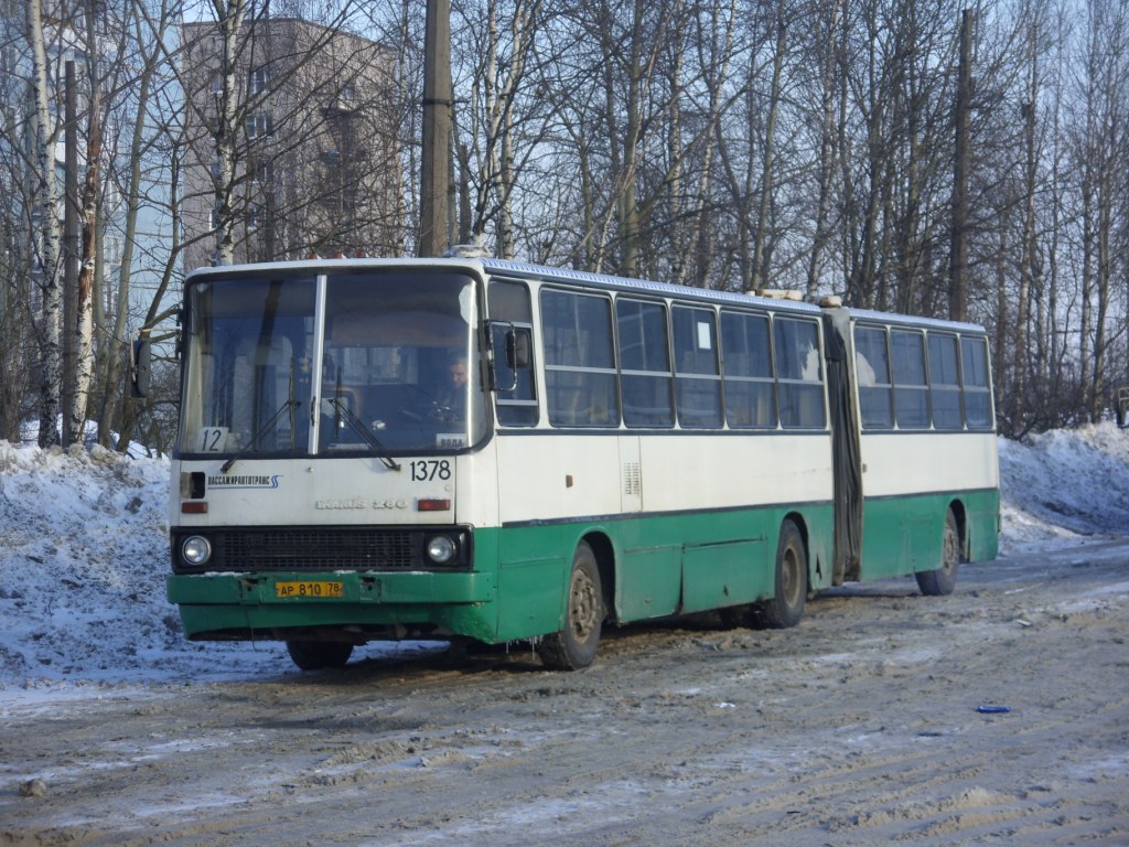 Санкт-Петербург, Ikarus 280.33O № 1378