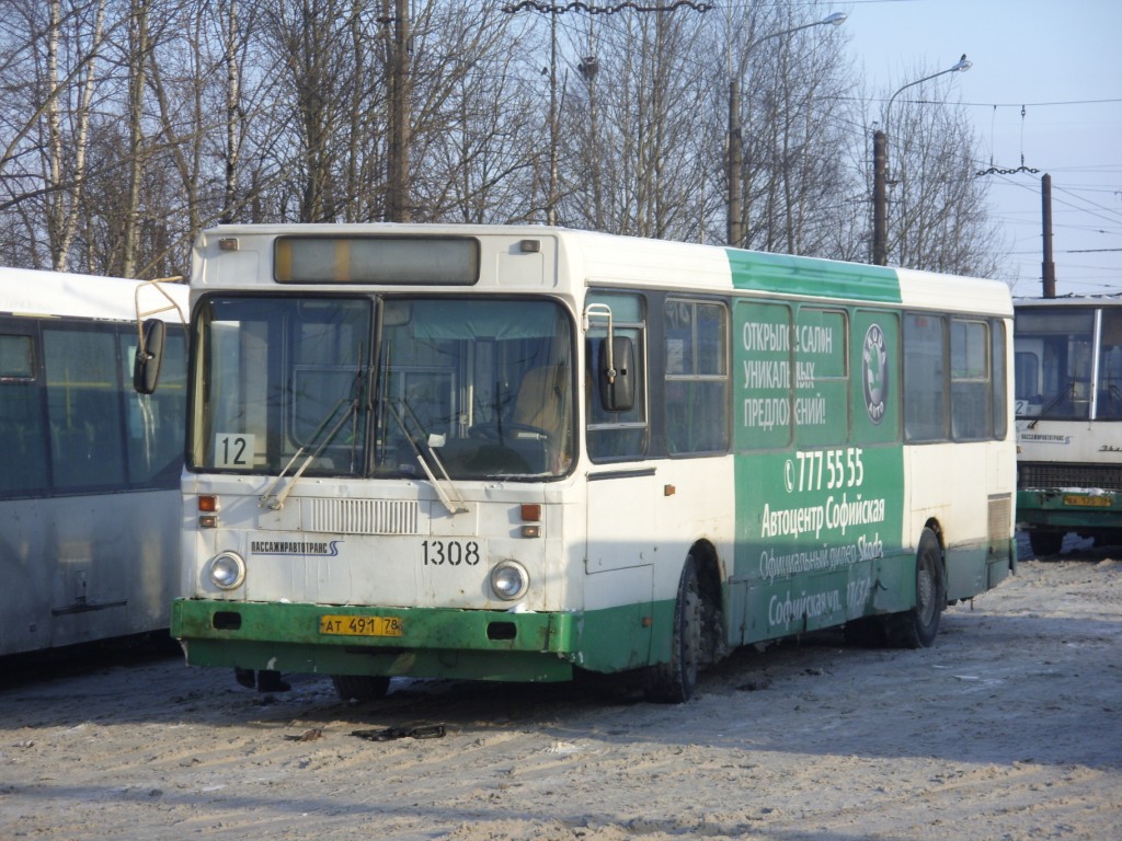 Санкт-Петербург, ЛиАЗ-5256.25 № 1308