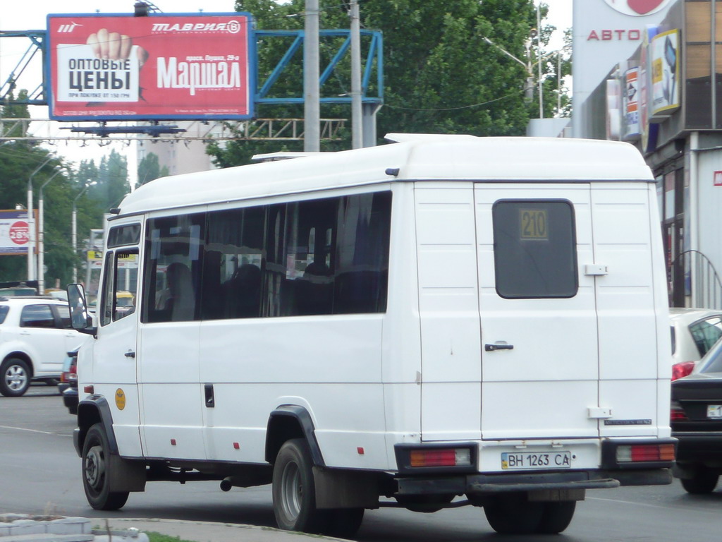 Одесская область, Mercedes-Benz T2 609D № BH 1263 CA