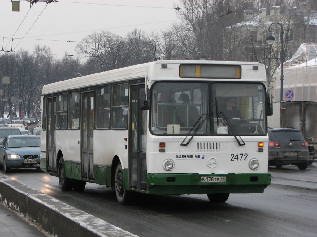 Санкт-Петербург, ЛиАЗ-5256.25 № 2472