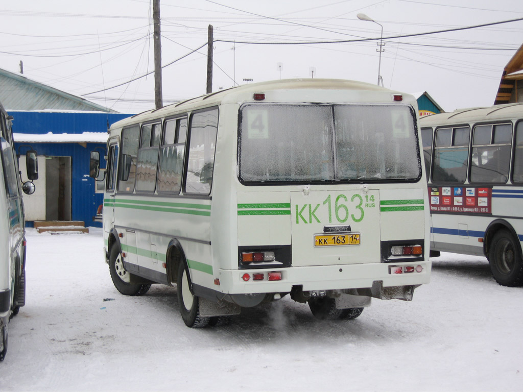 Sakha (Yakutia), PAZ-32054 # КК 163 14