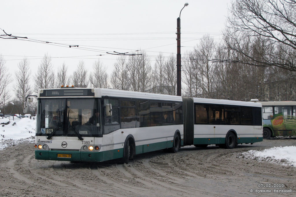 Санкт-Петербург, ЛиАЗ-6213.20 № 7380