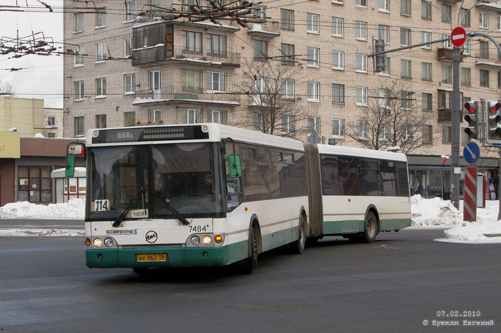 Санкт-Петербург, ЛиАЗ-6213.20 № 7484