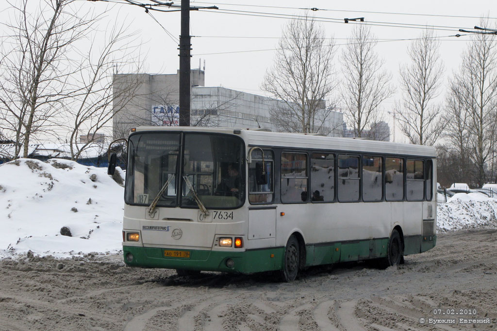 Санкт-Петербург, ЛиАЗ-5256.25 № 7634