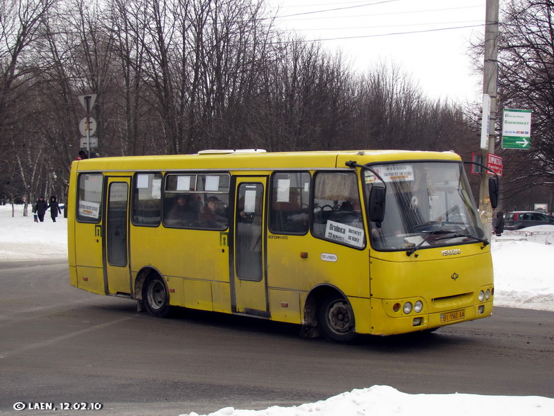 Полтавская область, Богдан А09202 (ЛуАЗ) № BI 1160 AA