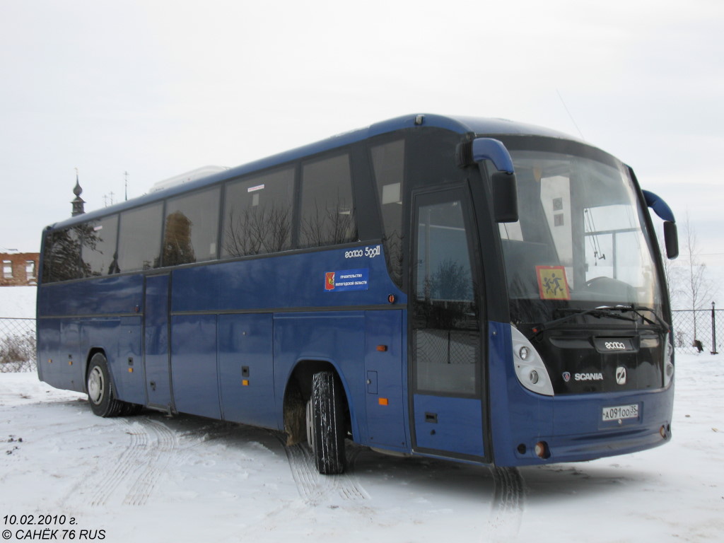 Вологодская область, ГолАЗ-529111-10 № А 091 ОО 35