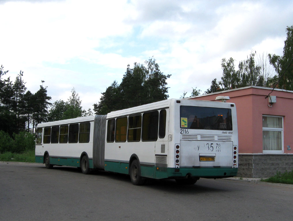 Санкт-Петербург, ЛиАЗ-6212.00 № 2116