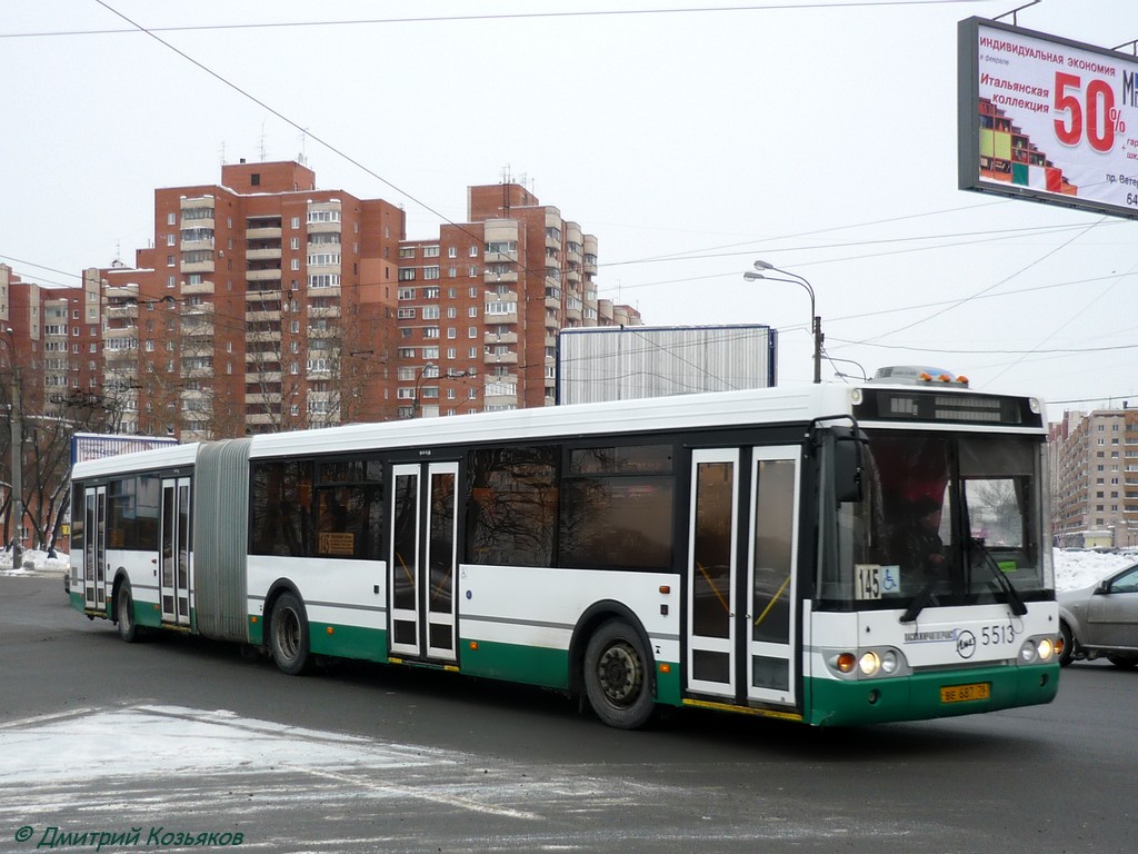 Санкт-Петербург, ЛиАЗ-6213.20 № 5513