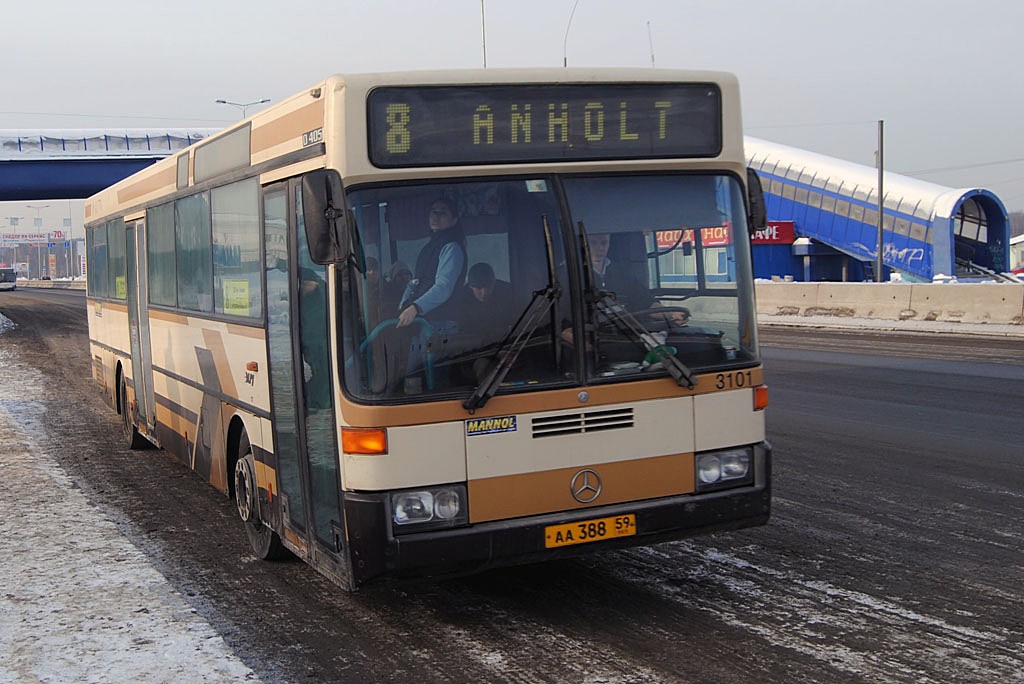 Permi határterület, Mercedes-Benz O405 sz.: АА 388 59