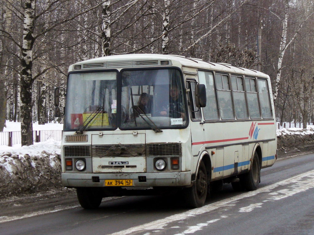 Кировская область, ПАЗ-4234 № АК 394 43