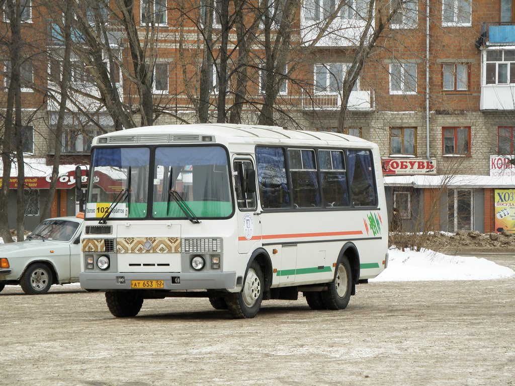 Нижегородская область, ПАЗ-32054 № АТ 653 52