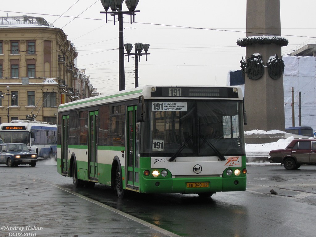 Санкт-Петербург, ЛиАЗ-5292.20 № 3373