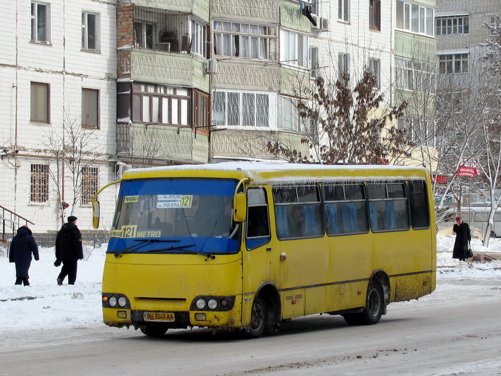 Одесская область, Богдан А09201 (ЛуАЗ) № BH 3343 AA