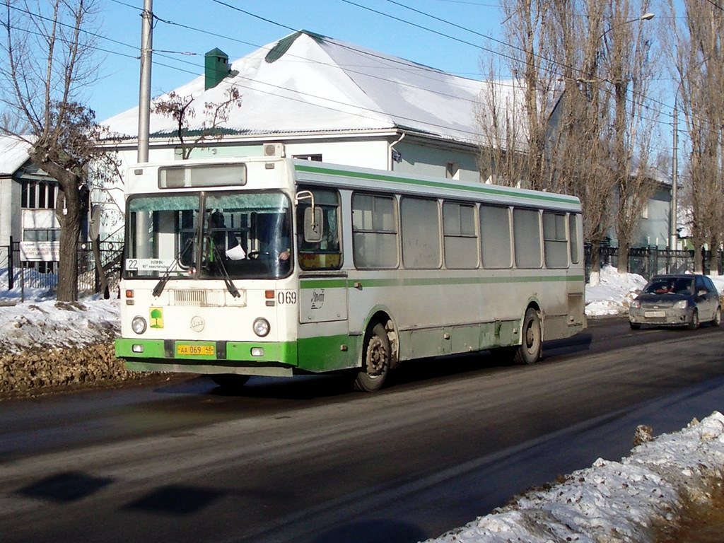 Липецкая область, ЛиАЗ-5256.40 № 069