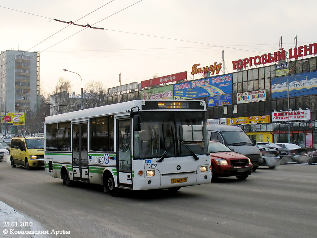 Москва, ПАЗ-3237-03 № 01123