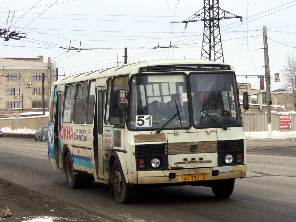 Кировская область, ПАЗ-4234 № АК 397 43