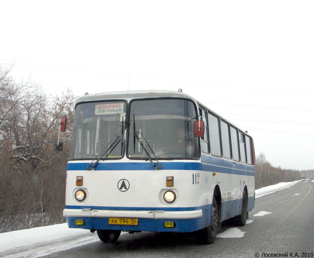 Омская область, ЛАЗ-695Т № 112