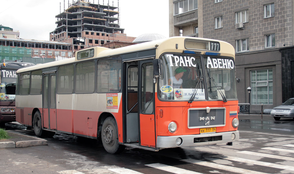 Новосибирская область, MAN 192 SL200 № КК 777 54