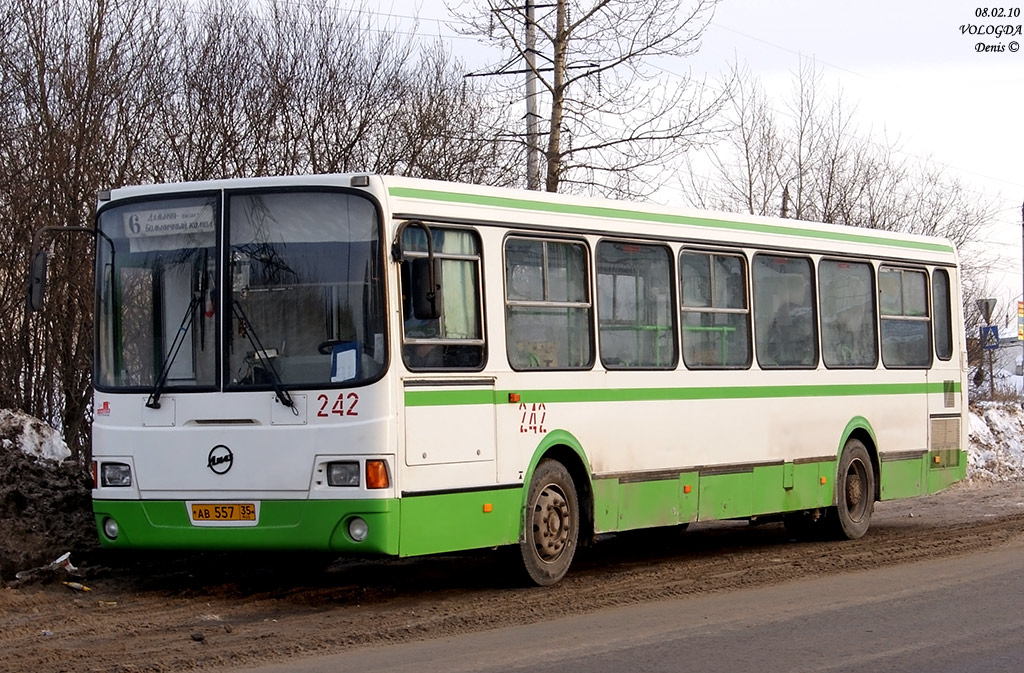 Вологодская область, ЛиАЗ-5256.45 № 242