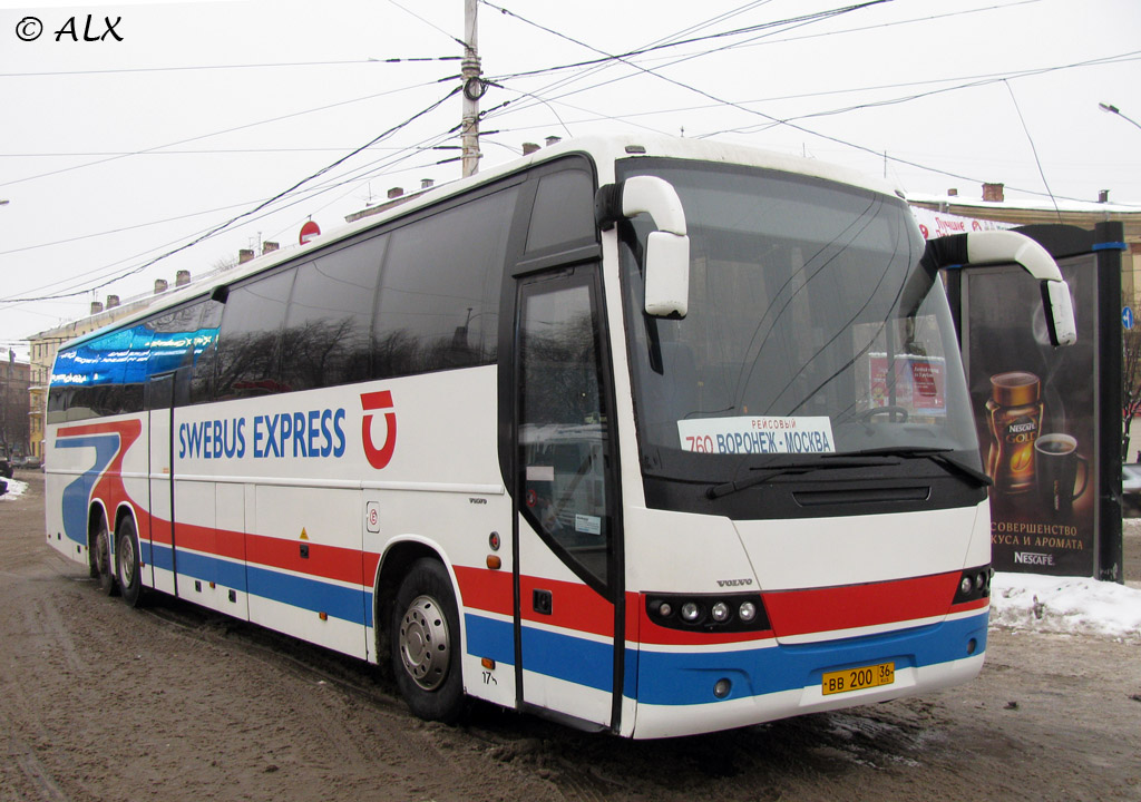 Воронежская область, Volvo 9700H № ВВ 200 36