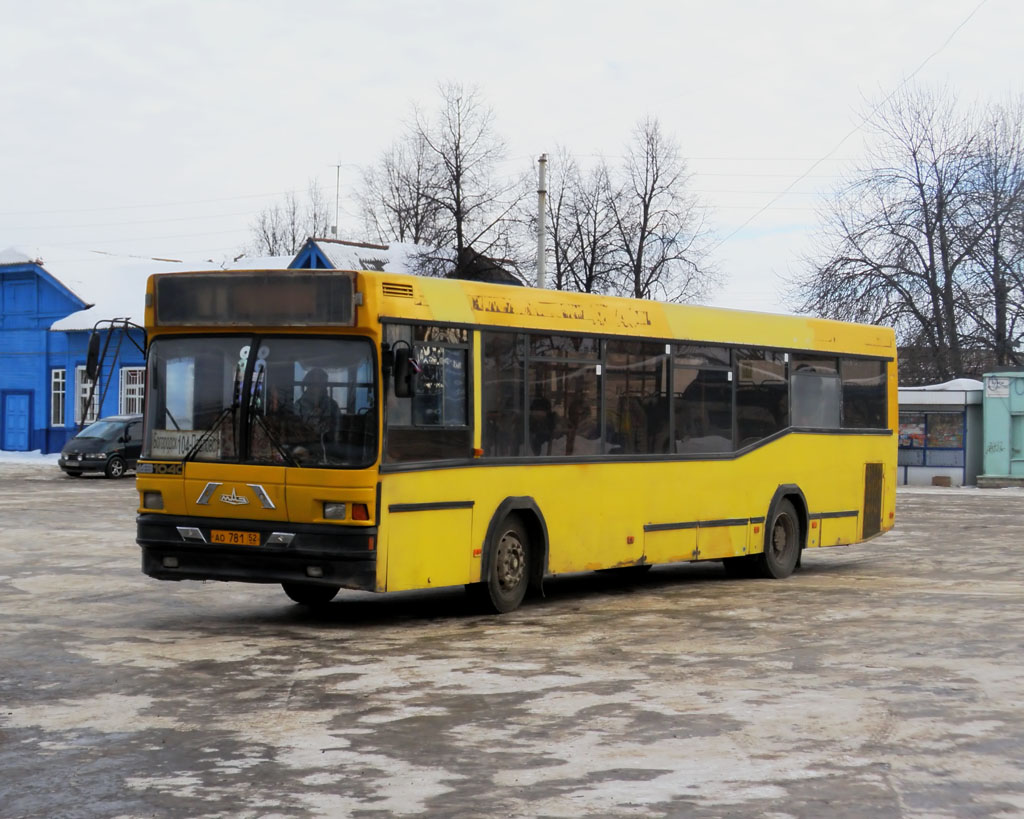 Нижегородская область, МАЗ-104.С21 № АО 781 52