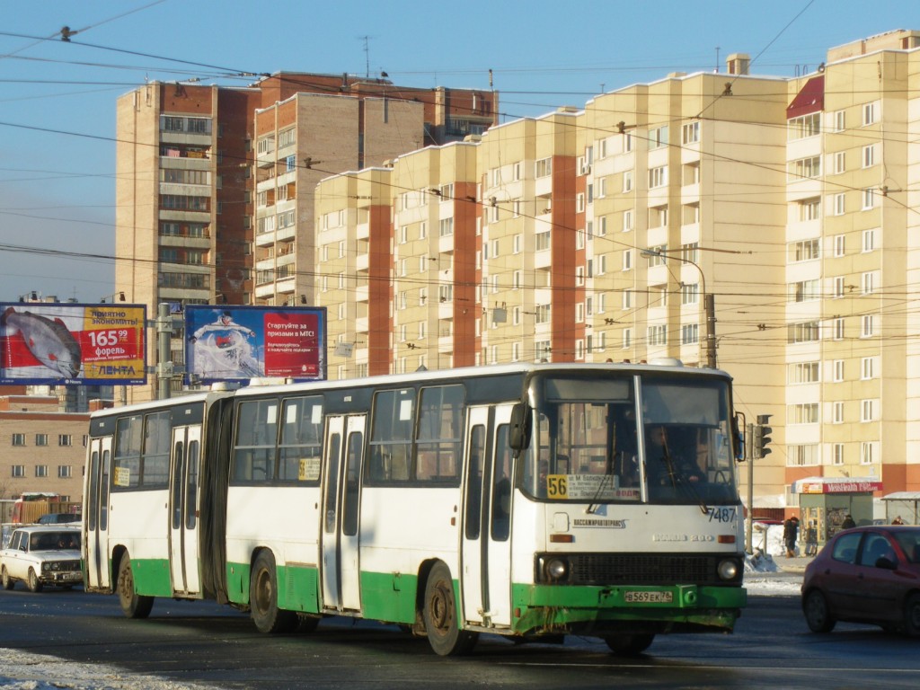 Санкт-Петербург, Ikarus 280.33O № 7487