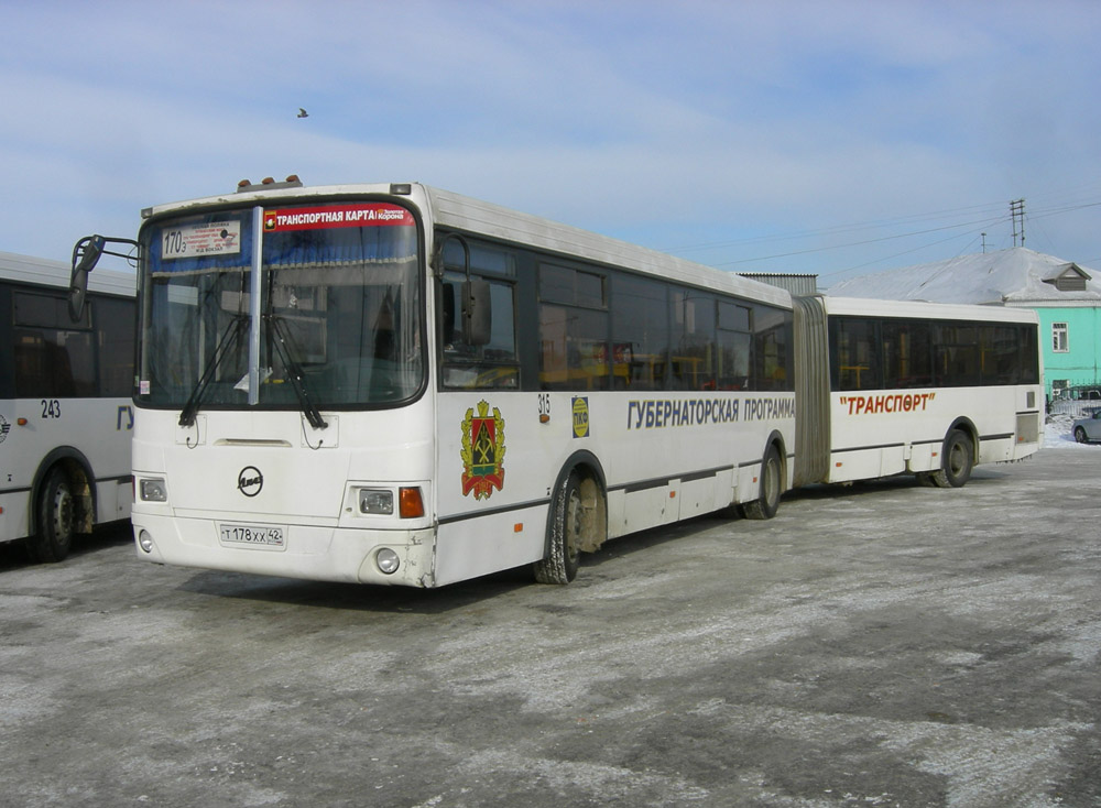 Kemerovo region - Kuzbass, LiAZ-6212.00 № 315