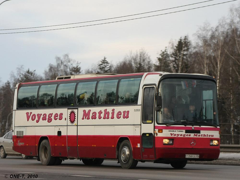 Vladimir region, Mercedes-Benz O303-15RHD # Т 268 СЕ 33