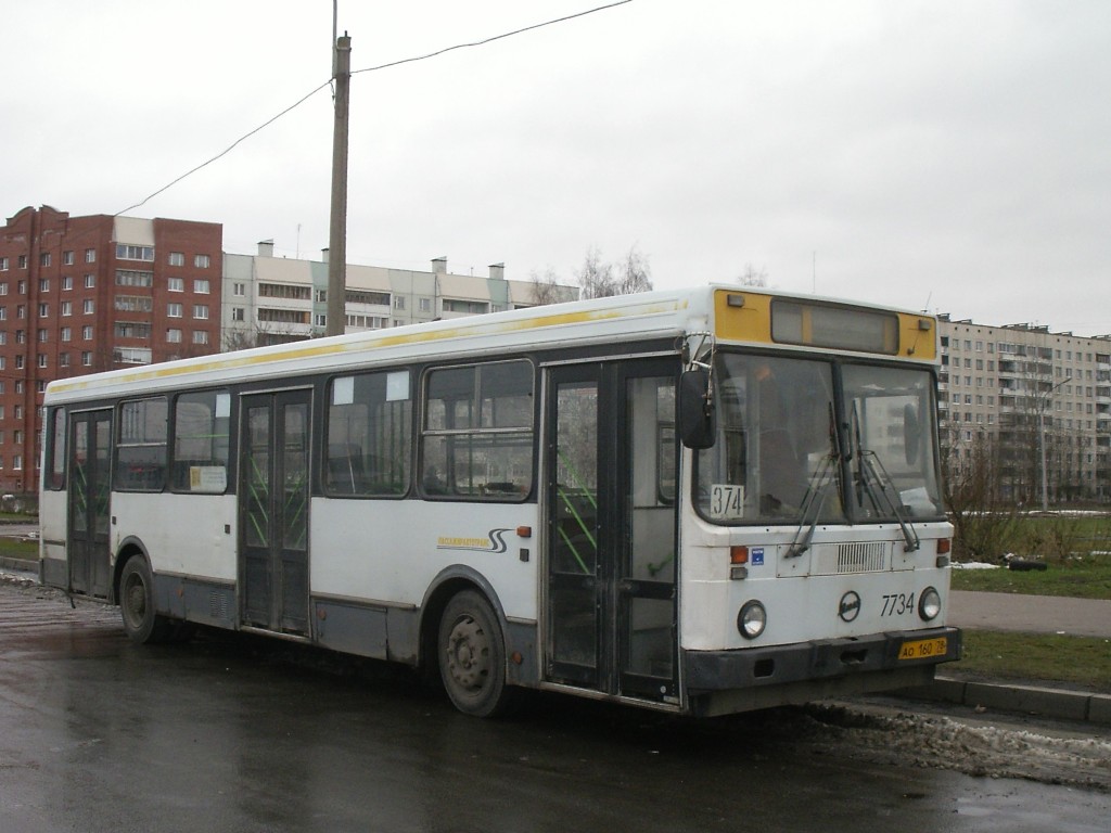 Санкт-Петербург, ЛиАЗ-5256.25 № 7734