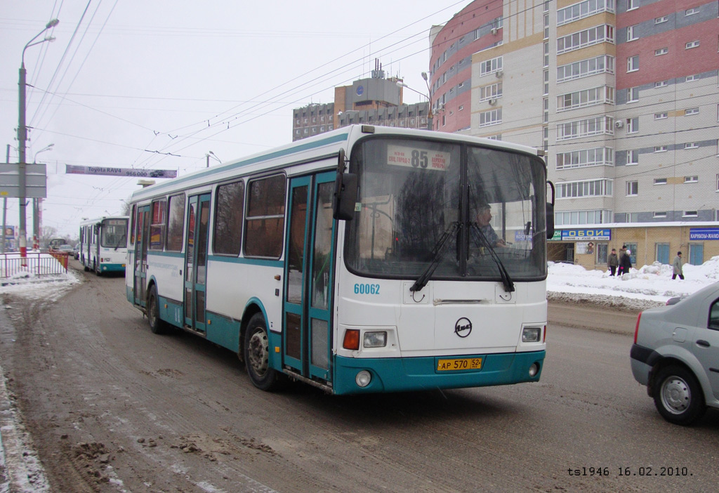 Нижегородская область, ЛиАЗ-5293.00 № 60062