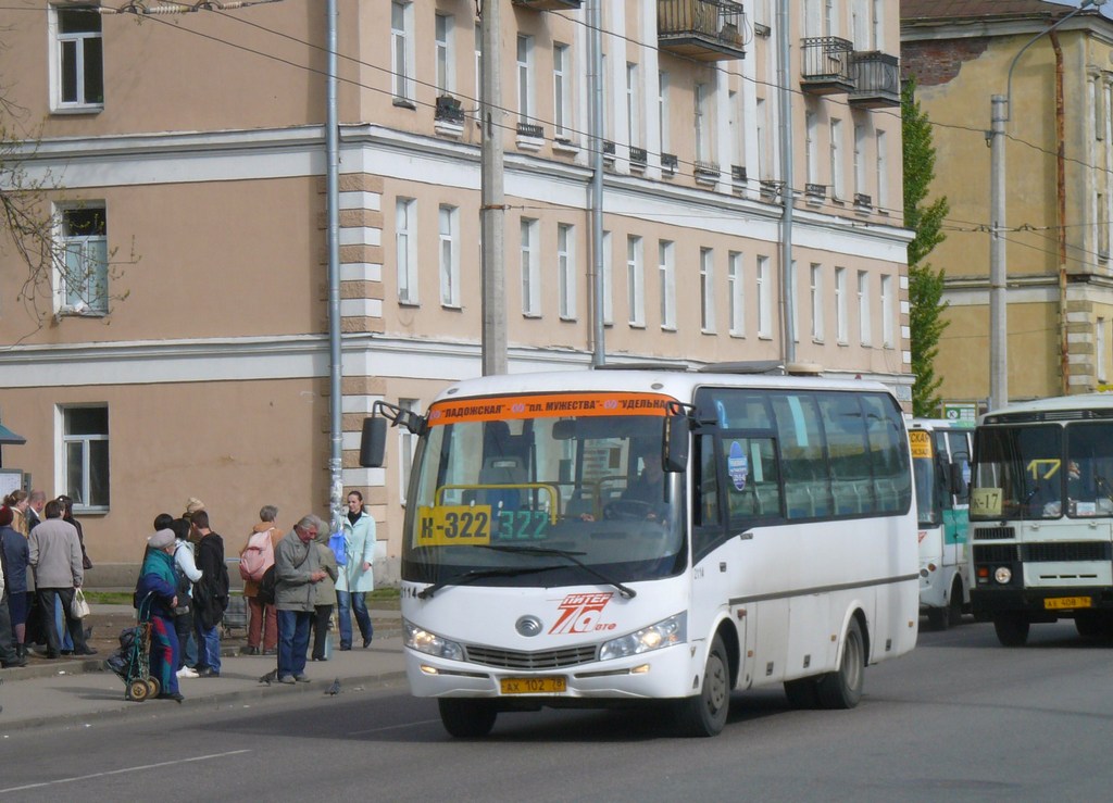 Saint Petersburg, Yutong ZK6737D # 2114